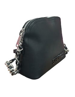 Foto 3 | Foto 3 | Bolsa Steve Madden Crossbody Negro Piel con Doble Asa