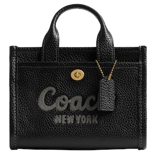 Foto 1 | Foto 1 | Bolso De Mano Coach Cargo 20 Bubble Leather B4/black - Venta Internacional.