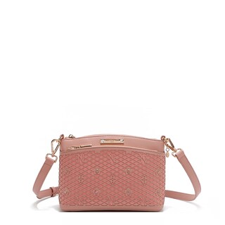 Foto 3 | Foto 3 | Bolsa Crossbody De Nicole Lee De Corte Laser Y Pedrería