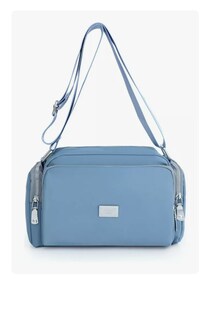 Foto 1 | Foto 1 | Bolsa Bandolera Mujer Moda Dama Crossbody Gran Capacidad Color Celeste Xtellar
