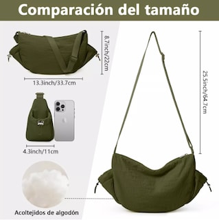 Foto 2 | Foto 2 | Bolso Crossbody Xtellar Para Mujer Color Verde