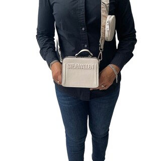 Foto 6 | Foto 6 | Bolsa Para Dama Steve Madden Bevelymm Mini Cream Vanila