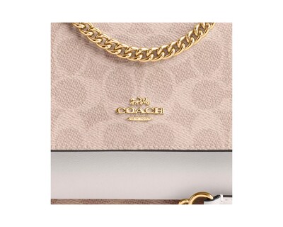 Foto 3 | Foto 3 | Bolsa Coach Mini Klare Crossbody Bag Signature Canvas Cw206 Color Beige