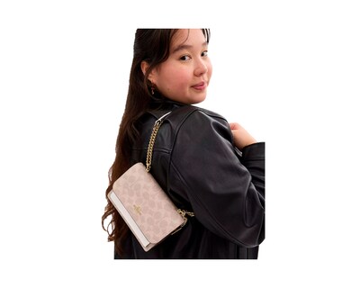 Foto 4 | Foto 4 | Bolsa Coach Mini Klare Crossbody Bag Signature Canvas Cw206 Color Beige