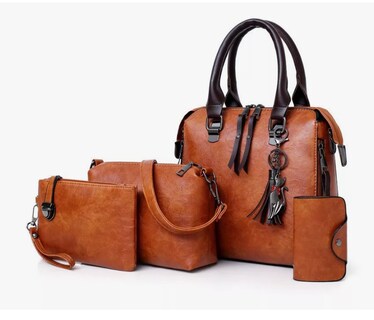 Foto 1 | Foto 1 | Set 4 Bolsas Mujer Moda Cartera Crossbody Bandolera Tote Pu Xtellar