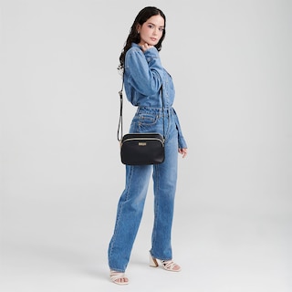 Foto 8 | Foto 8 | Crossbody Negro Madison Floresia