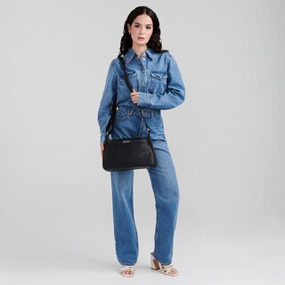 Foto 8 | Foto 8 | Crossbody Negro Madison Floresia