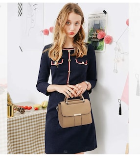 Foto 3 | Foto 3 | Bolsos Xtellar Xtellar De Mano Y Hombro Asa Superior Para Mujer Bandolera Modelo Caqui