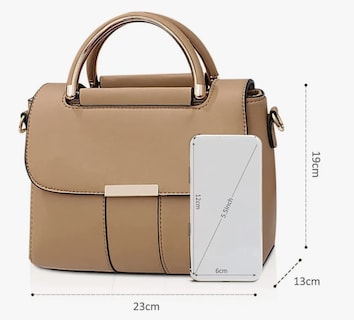 Foto 4 | Foto 4 | Bolsos Xtellar Xtellar De Mano Y Hombro Asa Superior Para Mujer Bandolera Modelo Caqui
