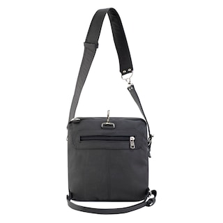 Foto 3 | Foto 3 | Mariconera Unisex Negro Piel Piel Roma Nueva Imagen
