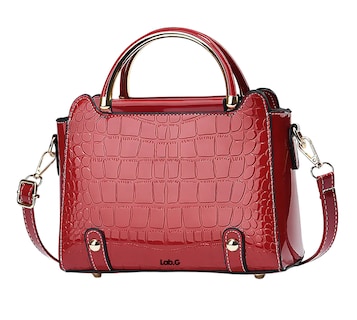Foto 1 | Foto 1 | Bolsa Bandolera Lab.g Mujer Moda Cartera Crossbody Tote Hombro Rojo