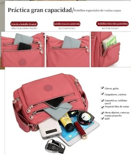 Foto 3 | Foto 3 | Bolsa Xtellar Impermeable Dama Bolsa Cruzada Mujer Casual Bolsas