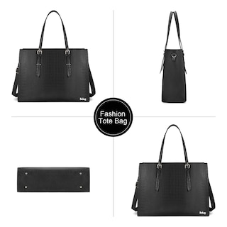 Foto 5 | Foto 5 | Bolsa Belug Para Portátil Para Mujer Con Clase Bolsa De Oficina Negro