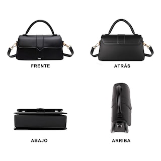 Foto 3 | Foto 3 | Bolsas Belug Crossbody Dama Moda Impermeables Negro
