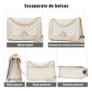 Foto 2 | Foto 2 | Bolso Belug De Gran Capacidad Blanco