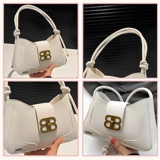 Foto 2 | Foto 2 | Bolsas Belug Elegantes Para Mujer Cruzado Blanco