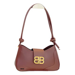 Foto 1 | Foto 1 | Bolsas Lab.g Elegantes Para Mujer Cruzado Marron Oscuro
