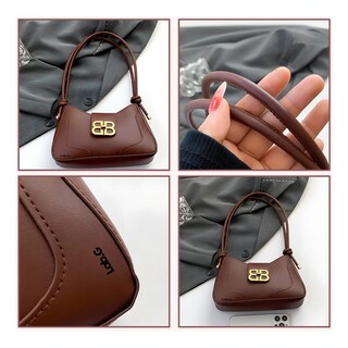 Foto 3 | Foto 3 | Bolsas Lab.g Elegantes Para Mujer Cruzado Marron Oscuro