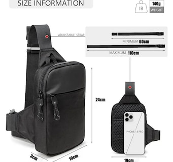 Foto 4 | Foto 4 | Multiusos Mochila Xtellar Impermeable Cruzado Premium Para Hombres Y Mujeres