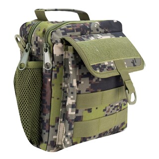Foto 2 | Foto 2 | Mariconera Unisex Verde Militar Pixel Sintetico/textil Austria Nueva Imagen