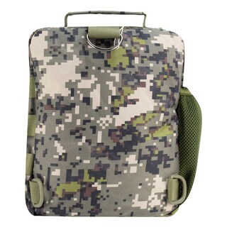Foto 3 | Foto 3 | Mariconera Unisex Verde Militar Pixel Sintetico/textil Austria Nueva Imagen