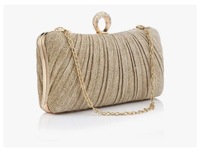 Foto 1 | Foto 1 | Xtellar Bolso De Mano De Lujo Para Eventos Especiales Con Cadena Versátil