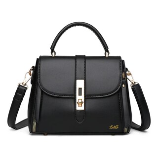 Foto 1 | Foto 1 | Bolso Mano Mujer Gran Capacidad Remaches De Cuero Lab.g Negro
