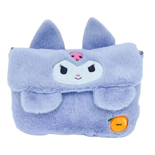 Foto 1 | Foto 1 | Bolso De Mano Lab.g De Felpa Kuromi Melody Morado