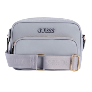 Foto 1 | Foto 1 | Bolsa Crossbody Guess Zinnia Top Zip Color Lila De Piel Sintética Saffiano