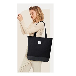 Foto 3 | Foto 3 | Bolso De Mano Belug Lona Cercanías Alta Capacidad Para Mujer Negro