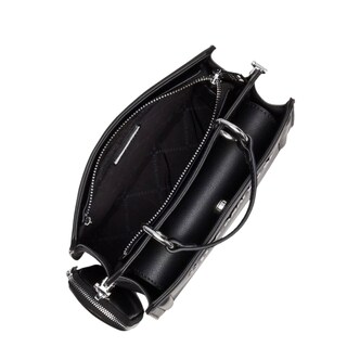 Foto 3 | Foto 3 | Set De Bolsa Steve Madden Bevelyn Black + Monedero Y Tarjetero Pink