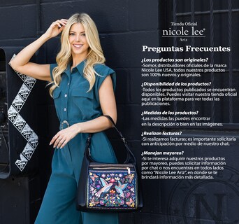 Foto 3 | Foto 3 | Bolsa Cruzada De Nicole Lee