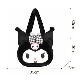 Foto 5 | Foto 5 | Bolsa Belug Bandolera Kuromi Negro