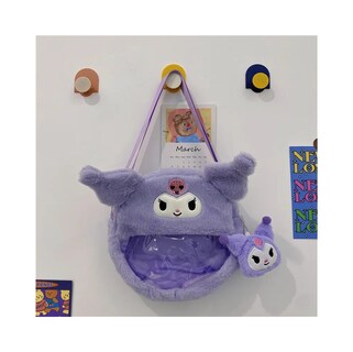 Foto 2 | Foto 2 | Bolso Belug Cruzado Transparente Kuromi Morado