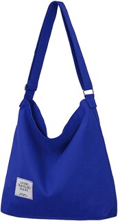Foto 1 | Foto 1 | Bolso Hobo Huoguo De Lona Para Mujer Bandolera Playa Y Viajes - Venta Internacional.