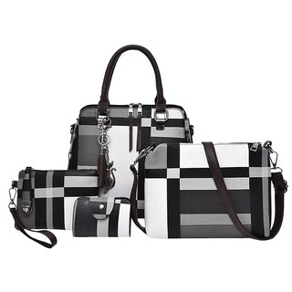 Foto 1 | Foto 1 | Bolso Cruzado De Hombro Compuesto Huoguo De Moda 4 Piezas - Venta Internacional.