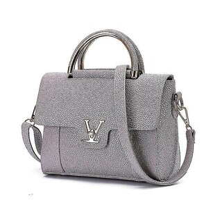 Foto 5 | Foto 5 | Bolso De Mano Huoguo Bolso De Mano De Piel De Lujo Para Mujer Negro - Venta Internacional.
