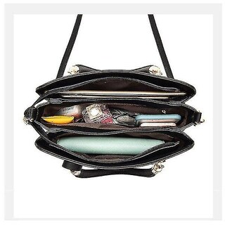 Foto 5 | Foto 5 | Bolso De Mano Huoguo Fashion De Piel Para Mujer De Gran Capacidad Marrón - Venta Internacional.
