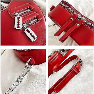 Foto 2 | Foto 2 | Bolso Bandolera Huoguo Red Love En Forma De Corazón - Venta Internacional.