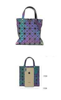 Foto 3 | Foto 3 | Bolso Huoguo Monedero Geométrico Holográfico Para Mujer - Venta Internacional.