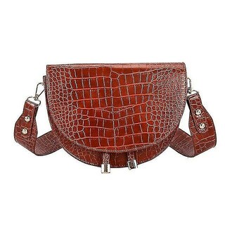Foto 1 | Foto 1 | Bolso De Mano Huoguo Para Mujer Bandolera Piel Suave Marrón - Venta Internacional.