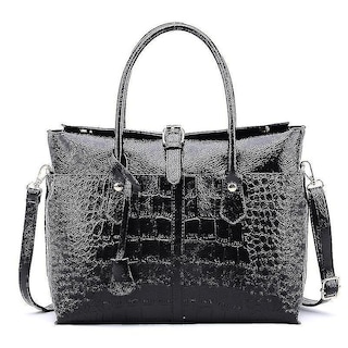 Foto 4 | Foto 4 | Bolso De Mano Huoguo Para Mujer Casual De Piel Sintética Marrón - Venta Internacional.
