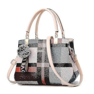 Foto 1 | Foto 1 | Bolso De Mano Huoguo Para Mujer Piel De Hombro Color Rojo Brillante - Venta Internacional.