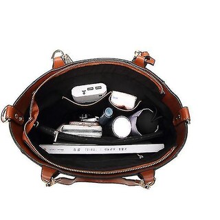 Foto 5 | Foto 5 | Bolso De Mano Huoguo Moda Casual Para Mujer Para Fiestas Marrón - Venta Internacional.