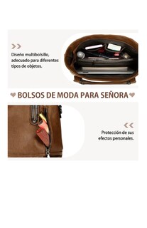 Foto 3 | Foto 3 | Bolsas Xtellar Para Mujer De Cuero Pu Bandoleras Para Mujer De Moda