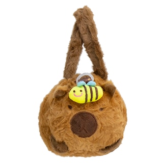 Foto 1 | Foto 1 | Mariconera Para Dama Camel Peluche Capybara Abeja Sintetico Capybara Nueva Imagen