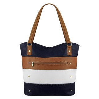 Foto 1 | Foto 1 | Bolsa Nueva Imagen Kelly color Azul Marino para Dama Dapra Sintético