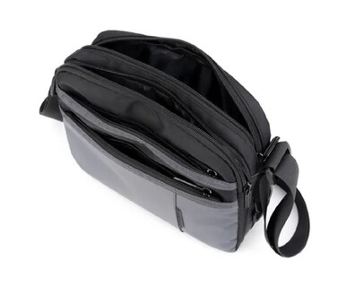 Foto 3 | Foto 3 | Bolsa Bandolera Multifunción Malubero color Gris de Nailon para Hombre