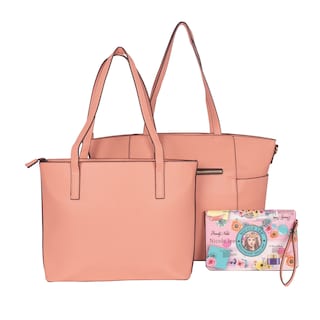 Foto 3 | Foto 3 | Set Nicole Lee Bolsa Shopper Cuadrada y Clutch Venecia