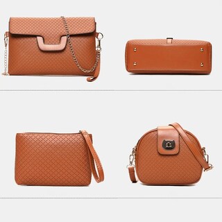 Foto 2 | Foto 2 | Set 6 Bolsas Retro Clásica Para Dama Gris